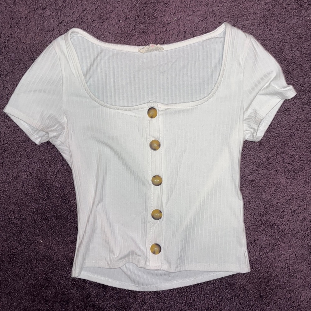 White button top